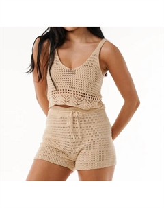 Топ крючком Sea Of Dreams в натуральном цвете, цвет natural Rip curl