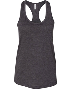 Женская майка из джерси-борцовки, темно-серый Bella+canvas