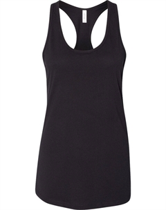 Женская майка из джерси-борцовки, черный Bella+canvas