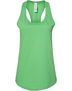 Женская майка из джерси-борцовки, цвет synthetic green Bella+canvas