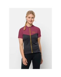 Функциональная рубашка "MOROBBIA FZ T W", цвет Sangria-Red Jack wolfskin