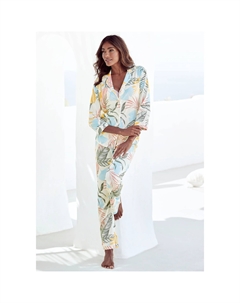 Пижама с цветочным принтом, цвет Gemustert-Allover Vivance dreams