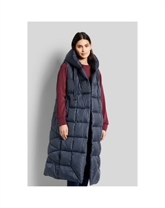 Длинный жилет асимметричного силуэта, цвет морской волны Bugatti