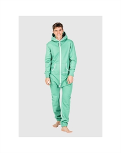 Комбинезон, уютный и комфортный, бирюзовый Moniz