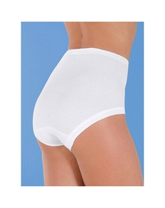 Трусики на талии (4 шт.), белый Schiesser