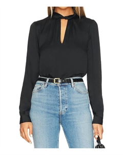 Топ Ceres черного цвета Paige