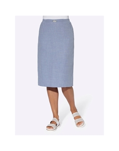 Юбка-комбинация, синий Classic basics