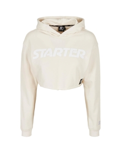 Свитер с круглым вырезом "Женская женская укороченная толстовка Starter", белый Starter black label