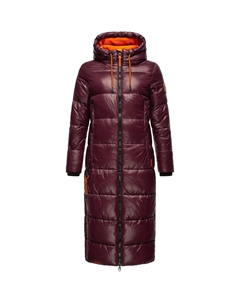 Стеганое пальто Наваху "Schmuseengel", зимняя стеганая куртка на теплой подкладке с контрастными деталями, красный Navahoo