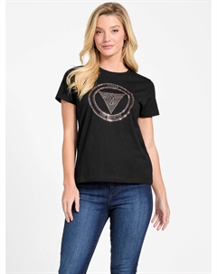 Треугольная футболка Eco Liana, черный Guess factory