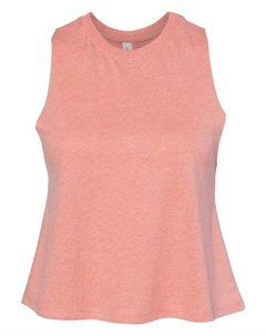 Женская майка-борцовка, цвет heather sunset Bella+canvas