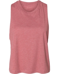 Женская майка-борцовка, цвет heather mauve Bella+canvas