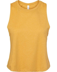 Женская майка-борцовка, цвет heather mustard Bella+canvas