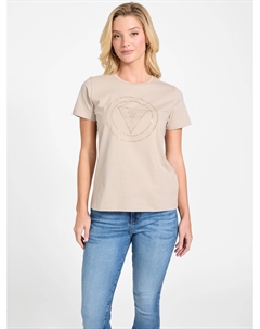 Треугольная футболка Eco Liana, цвет velvet taupe Guess factory