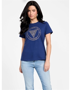Треугольная футболка Eco Liana, цвет ocean bottom Guess factory