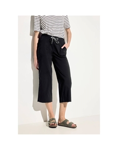 Брюки 3/4 летнего стрейча, черный Cecil