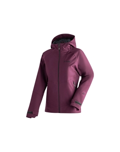 Спортивная куртка Maier для активного отдыха "Solo Tipo W", женская походная куртка, дышащая и водонепроницаемая, дождевик с капюшоном, цвет Magenta Maier sports