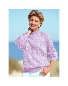 Вязаный свитер "Пуловер", цвет Flieder Classic basics