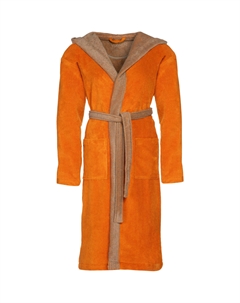 Халат унисекс "Мак" (1 шт.), женский и мужской, с контрастным капюшоном, цвет Fo Vossen