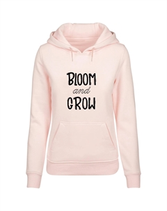 Толстовка "Женская женская толстовка Spring - Bloom and Grow Heavy Hoody", розовый Merchcode