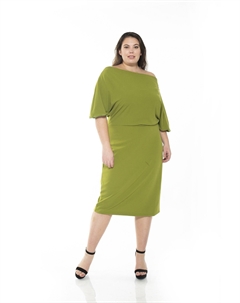 Платье Оливия - Большой размер, цвет cardamom seed Alexia admor