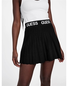 Юбка-свитер Elise в складку, черный Guess factory