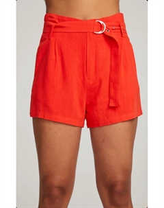 Шорты из люрекса и букле In Flame Chaser