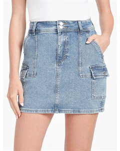 Юбка-карго Alaysha, цвет medium wash Guess factory