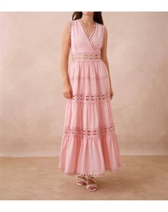 Платье Элли в розовом цвете Choklate paris