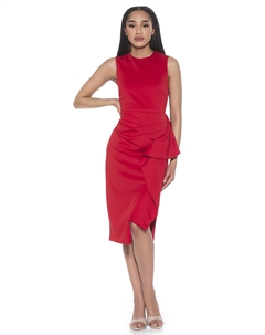 Платье Валери, красный Alexia admor