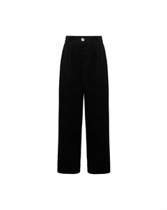 Брюки вельветовые женские, черный Deep breath