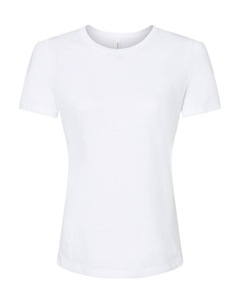 Женская футболка свободного кроя Triblend, цвет solid white triblend Bella+canvas
