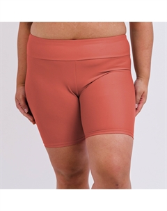 Женские шорты для плавания с высокой талией и длиной до середины бедра, цвет rust Calypsa