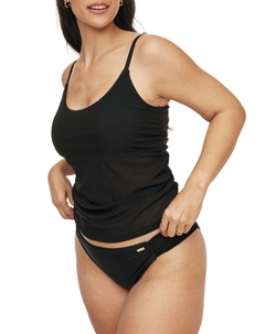 Marseille женские купальники больших размеров бикини трусики, угольно-черный Adore me