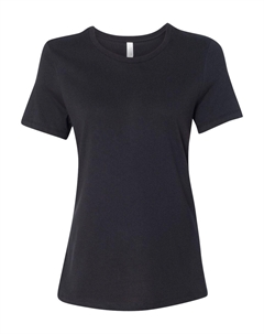 Женская свободная футболка из джерси, цвет vintage black Bella+canvas