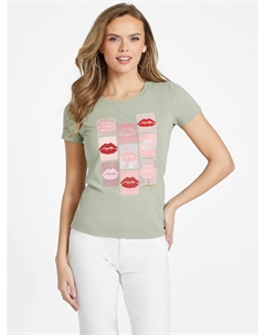 Футболка для губ Eco Biza, цвет green balsam Guess factory
