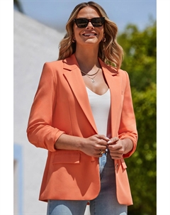 Удлиненный блейзер, оранжевый Sosandar