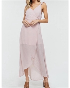Платье-макси Samantha Surplice в лиловом цвете Crescent