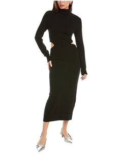 Isao Кашемировое платье-свитер, черный Iro