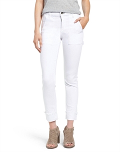 Узкие джинсы Carpenter белого цвета Rag & bone