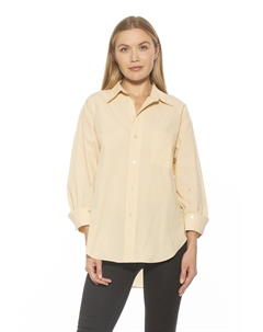 Рубашка янтарного цвета, бежевый Alexia admor