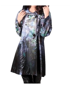 Куртка-дождевик Verdant с капюшоном, цвет синий, многоцветный Angel