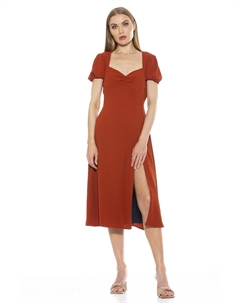 Платье миди Грейси, цвет copper Alexia admor