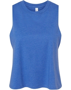 Женская майка-борцовка, цвет heather true royal Bella+canvas