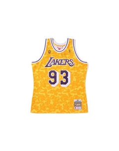 Баскетбольная майка Bape для мужчин, желтый A bathing ape®