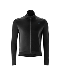 Велосипедная майка "BAVELLA", мужская велосипедная майка с длинными рукавами и эффективной теплоизоляцией, черный Gonso