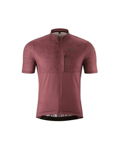 Велосипедный трикотаж "PRESEGNO", мужская велосипедная рубашка с короткими рукавами, дышащий велосипедный трикотаж с задним карманом, красный Gonso