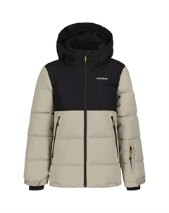 Лыжная куртка "K SKIJACKE LOUIN", с капюшоном, серый Icepeak