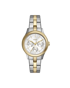 Женские многофункциональные часы Brynn из нержавеющей стали, цвет 2-tone Fossil