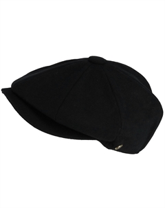 Мужская кепка Newsboy из шерсти Melton 8 Quarter, черный Epoch hats company